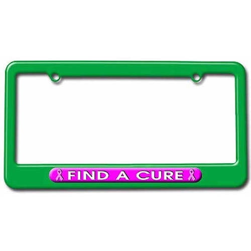 Breast Cancer Awareness Month License Plates "Find a Cure"